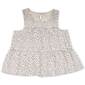 NWT Style & Co Ladies Sleeveless Polka Dot Blouse